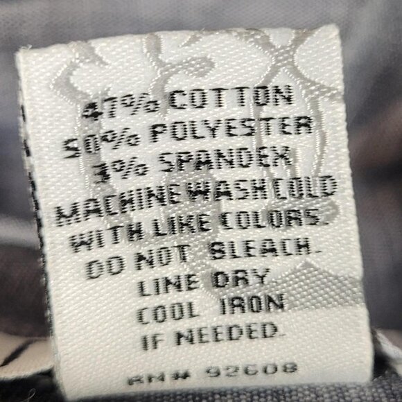 JW Petite 4p Grey mini skirt with zipper closure Cotton/Polyester Blend - Picture 4 of 5